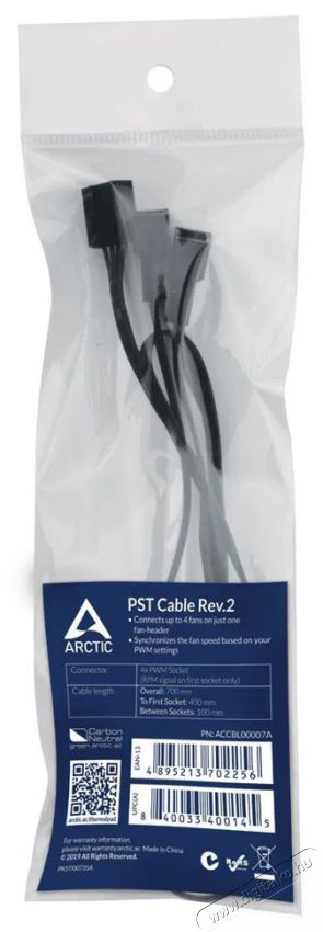 ARCTIC PST Cable Rev.2 Iroda &eacute;s sz&aacute;m&iacute;t&aacute;stechnika - Sz&aacute;m&iacute;t&oacute;g&eacute;p tartoz&eacute;k - T&aacute;p k&aacute;bel - 503327