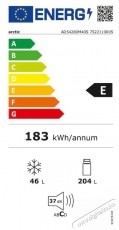 ARCTIC AD54280M40S Hűtő, k&eacute;tajt&oacute;s, 250 l, E energiaoszt&aacute;ly, Garden Fresh, LED vil&aacute;g&iacute;t&aacute;s, M 166,3 cm, Ez&uuml;st Konyhai term&eacute;kek - Hűtő, fagyaszt&oacute; (szabadon&aacute;ll&oacute;) - Fel&uuml;lfagyaszt&oacute;s kombin&aacute;lt hűtő - 534194