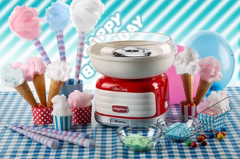 Ariete 2973.RD Party Time vattacukor k&eacute;sz&iacute;tő - piros Konyhai term&eacute;kek - Konyhai kisg&eacute;p (s&uuml;t&eacute;s / főz&eacute;s / hűt&eacute;s / &eacute;telk&eacute;sz&iacute;t&eacute;s) - Konyhai k&uuml;l&ouml;nlegess&eacute;g - 368628