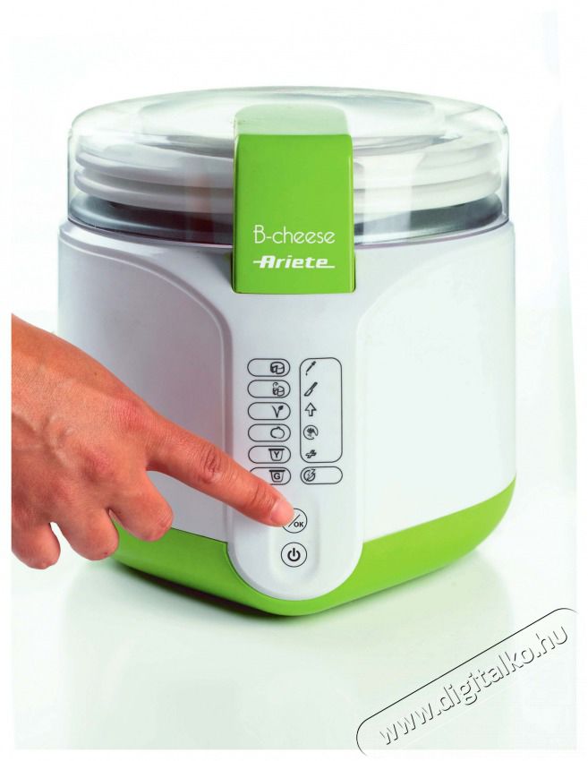 Ariete 615 JOGHURT &Eacute;S SAJTK&Eacute;SZ&Iacute;TŐ G&Eacute;P Konyhai term&eacute;kek - Konyhai kisg&eacute;p (s&uuml;t&eacute;s / főz&eacute;s / hűt&eacute;s / &eacute;telk&eacute;sz&iacute;t&eacute;s) - Fagylaltk&eacute;sz&iacute;tő g&eacute;p - 400397