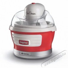 Ariete Party Time 643, piros Konyhai term&eacute;kek - Konyhai kisg&eacute;p (s&uuml;t&eacute;s / főz&eacute;s / hűt&eacute;s / &eacute;telk&eacute;sz&iacute;t&eacute;s) - Fagylaltk&eacute;sz&iacute;tő g&eacute;p - 523820