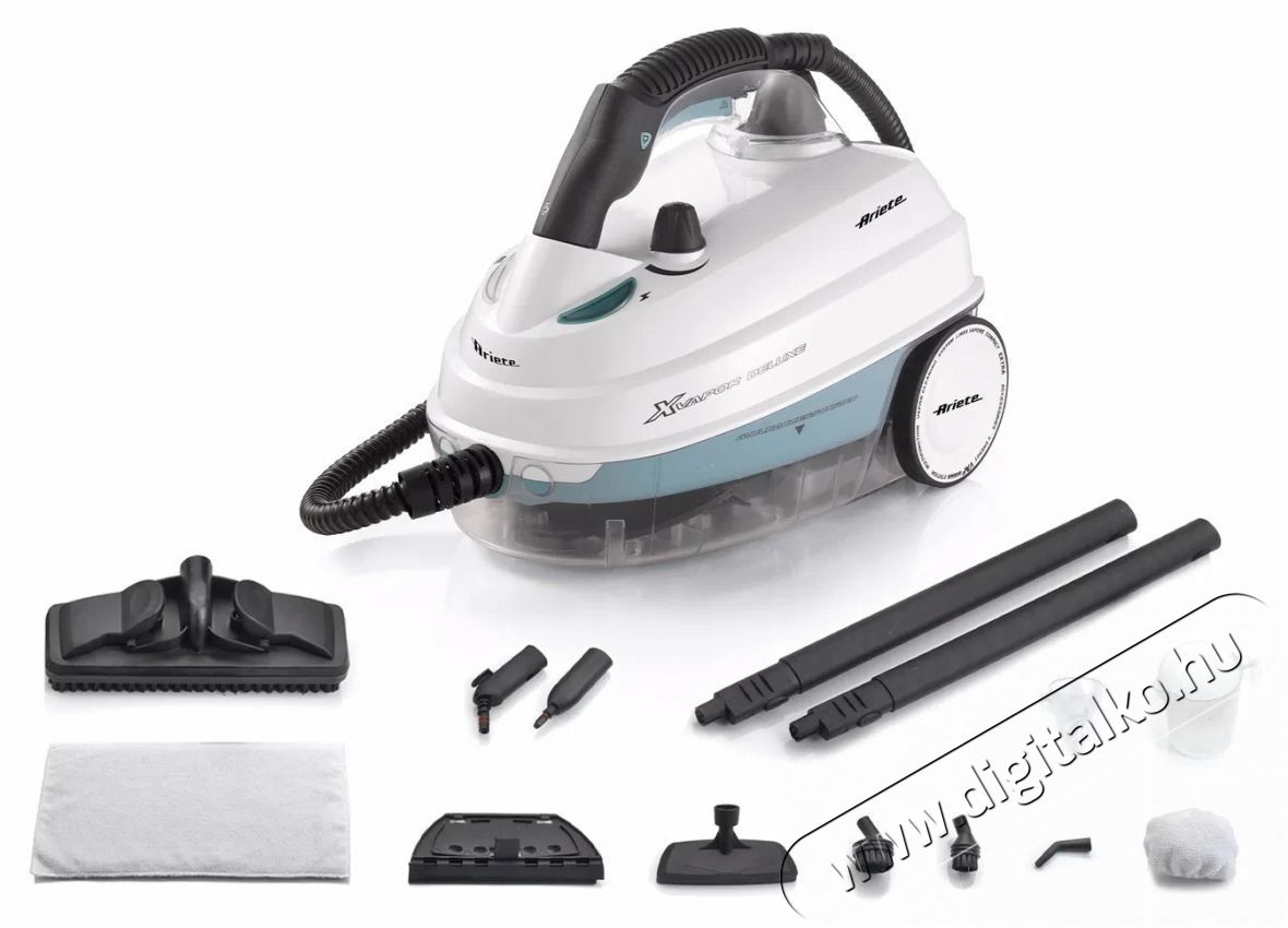 Ariete 4146 XVapor deluxe multifunkci&oacute;s gőztiszt&iacute;t&oacute; H&aacute;ztart&aacute;s / Otthon / K&uuml;lt&eacute;r - Tiszt&iacute;t&oacute; / mos&oacute; - Gőz&ouml;lős padl&oacute;tiszt&iacute;t&oacute; - 310955