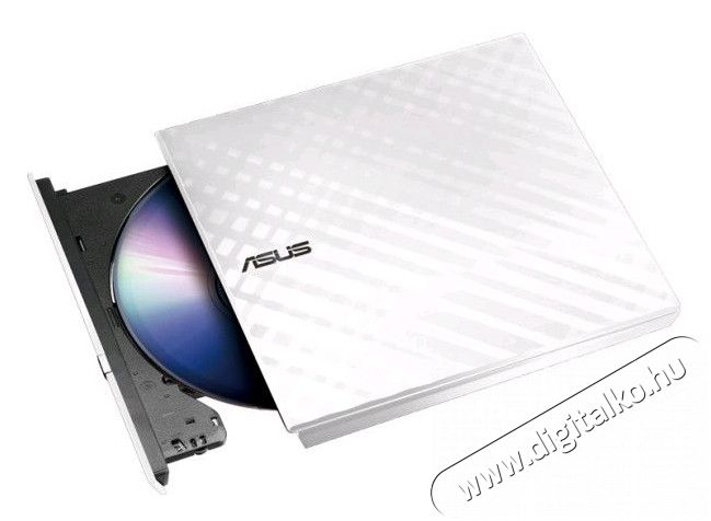 Asus SDRW-08D2S-U Lite USB2.0 slim k&uuml;lső DVD &iacute;r&oacute; - feh&eacute;r Fot&oacute;-Vide&oacute; kieg&eacute;sz&iacute;tők - Egy&eacute;b fot&oacute;-vide&oacute; kieg&eacute;sz&iacute;tő - K&uuml;lső DVD &iacute;r&oacute; - 310662