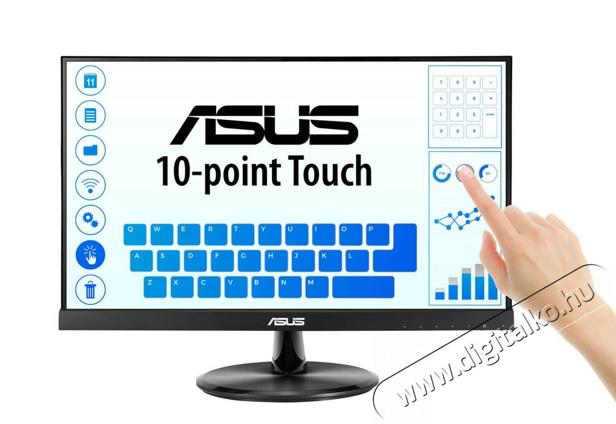 Asus VT229H LED HDMI &eacute;rintők&eacute;pernyős monitor Iroda &eacute;s sz&aacute;m&iacute;t&aacute;stechnika - Monitor - &Eacute;rintők&eacute;pernyős monitor - 347768