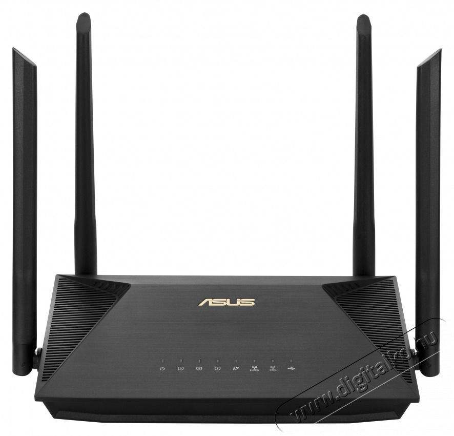 Asus RT-AX1800U fekete vezet&eacute;k n&eacute;lk&uuml;li router Iroda &eacute;s sz&aacute;m&iacute;t&aacute;stechnika - H&aacute;l&oacute;zat - Router - 398441