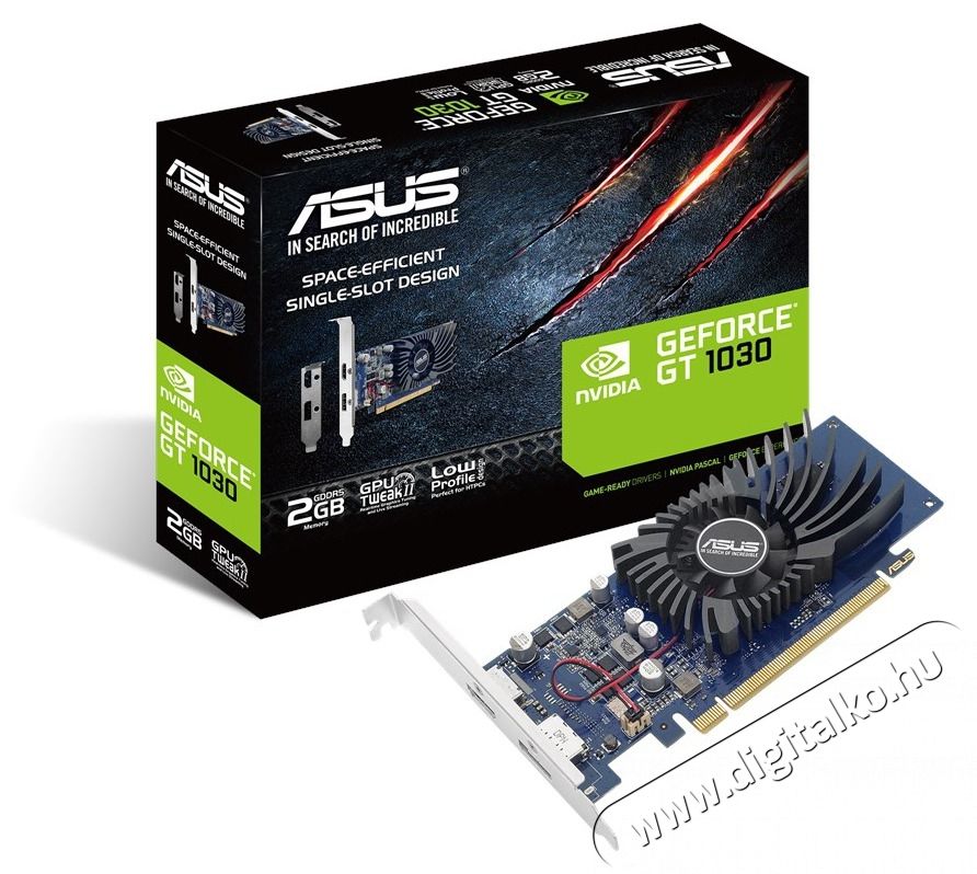 Asus GT1030-2G-BRK nVidia 2GB GDDR5 64bit PCIe videok&aacute;rtya Iroda &eacute;s sz&aacute;m&iacute;t&aacute;stechnika - Egy&eacute;b sz&aacute;m&iacute;t&aacute;stechnikai term&eacute;k - 409618