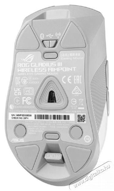 Asus ROG Gladius III Wireless AimPoint feh&eacute;r vezet&eacute;k n&eacute;lk&uuml;li eg&eacute;r Iroda &eacute;s sz&aacute;m&iacute;t&aacute;stechnika - Eg&eacute;r - Vezet&eacute;k n&eacute;lk&uuml;li eg&eacute;r - 461342
