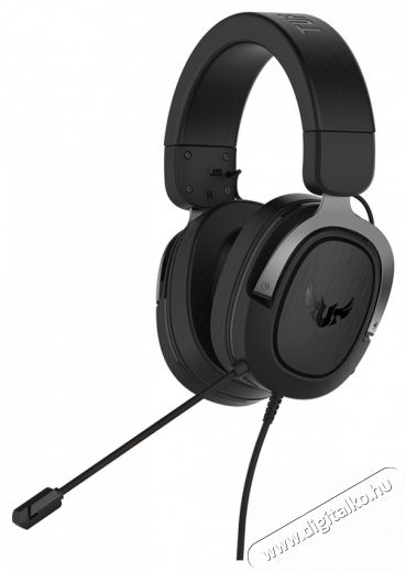 Asus Fejhallgat&oacute; TUF GAMING H3 GUN METAL Audio-Video / Hifi / Multim&eacute;dia - F&uuml;l &eacute;s Fejhallgat&oacute;k - Fejhallgat&oacute; mikrofonnal / headset - 488276