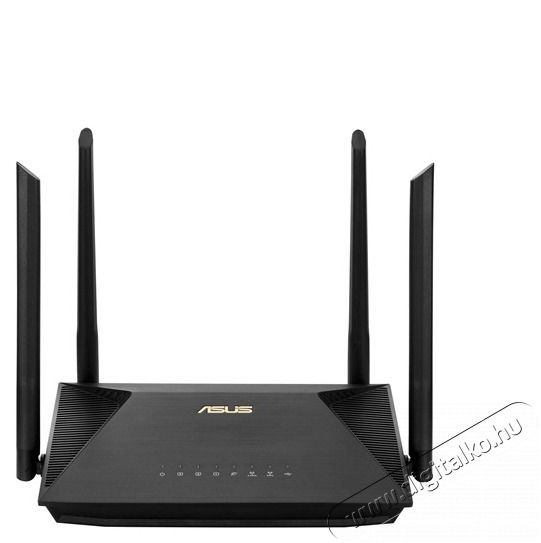 Asus (AX1800) RT-AX53U 574+1201Mbps fekete vezet&eacute;k n&eacute;lk&uuml;li router Iroda &eacute;s sz&aacute;m&iacute;t&aacute;stechnika - H&aacute;l&oacute;zat - Router - 497142
