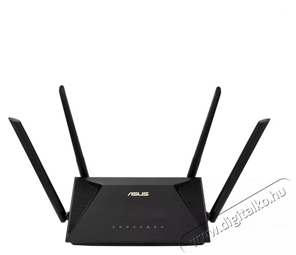 Asus (AX1800) RT-AX53U 574+1201Mbps fekete vezet&eacute;k n&eacute;lk&uuml;li router Iroda &eacute;s sz&aacute;m&iacute;t&aacute;stechnika - H&aacute;l&oacute;zat - Router - 497142