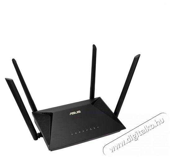 Asus (AX1800) RT-AX53U 574+1201Mbps fekete vezet&eacute;k n&eacute;lk&uuml;li router Iroda &eacute;s sz&aacute;m&iacute;t&aacute;stechnika - H&aacute;l&oacute;zat - Router - 497142