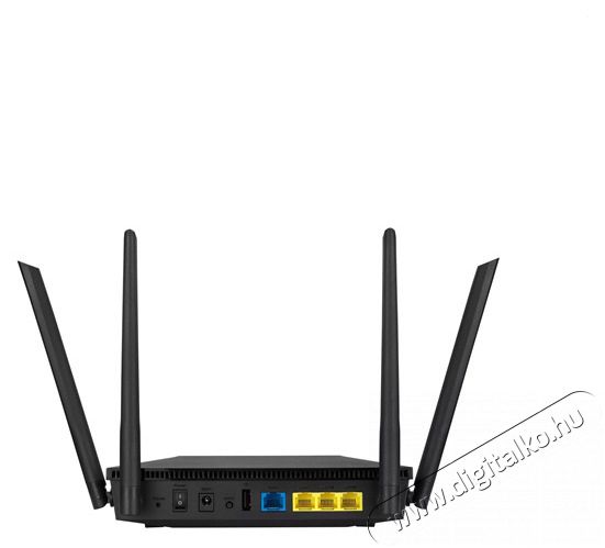 Asus (AX1800) RT-AX53U 574+1201Mbps fekete vezet&eacute;k n&eacute;lk&uuml;li router Iroda &eacute;s sz&aacute;m&iacute;t&aacute;stechnika - H&aacute;l&oacute;zat - Router - 497142