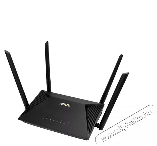 Asus (AX1800) RT-AX53U 574+1201Mbps fekete vezet&eacute;k n&eacute;lk&uuml;li router Iroda &eacute;s sz&aacute;m&iacute;t&aacute;stechnika - H&aacute;l&oacute;zat - Router - 497142