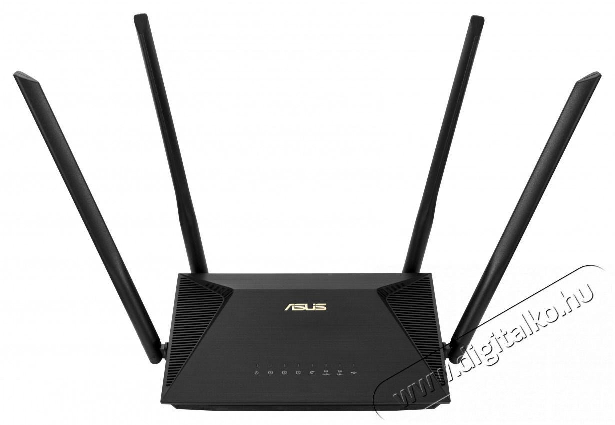 Asus (AX1800) RT-AX53U 574+1201Mbps fekete vezet&eacute;k n&eacute;lk&uuml;li router Iroda &eacute;s sz&aacute;m&iacute;t&aacute;stechnika - H&aacute;l&oacute;zat - Router - 497142