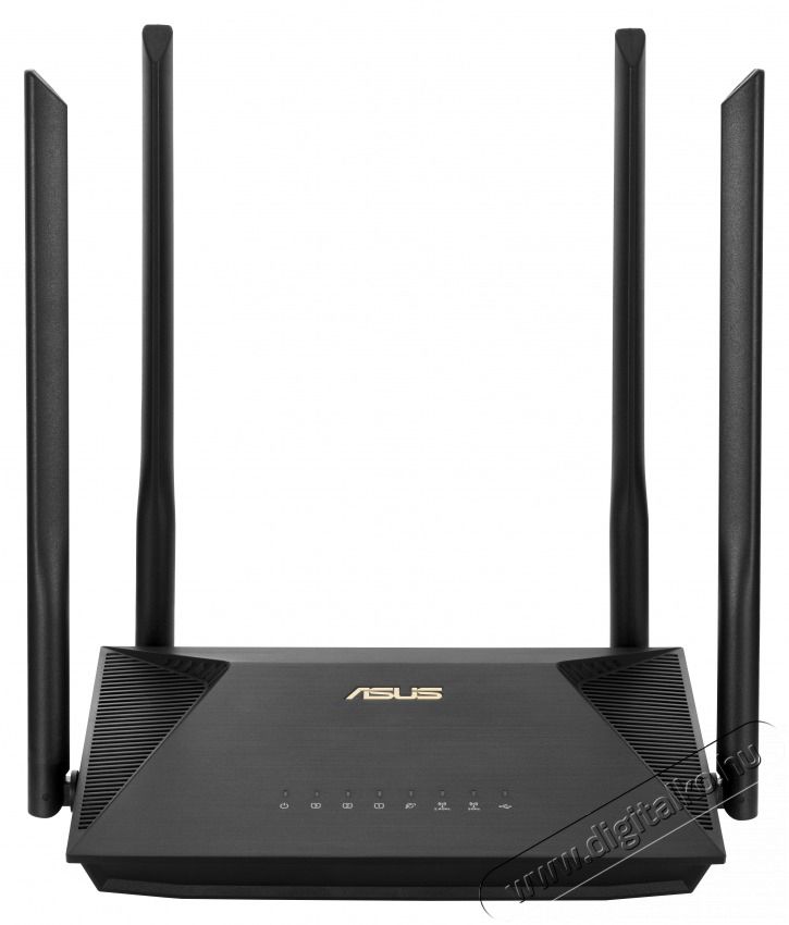 Asus (AX1800) RT-AX53U 574+1201Mbps fekete vezet&eacute;k n&eacute;lk&uuml;li router Iroda &eacute;s sz&aacute;m&iacute;t&aacute;stechnika - H&aacute;l&oacute;zat - Router - 497142
