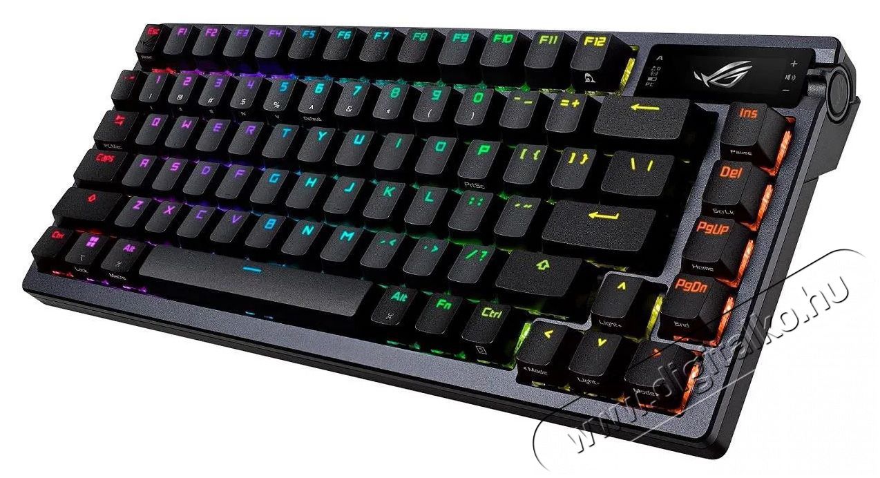 Asus ROG Azoth (ROG NX RED / ABS) - HU Iroda &eacute;s sz&aacute;m&iacute;t&aacute;stechnika - Billentyűzet / billentyűzet szett - Vezet&eacute;k n&eacute;lk&uuml;li - 503328