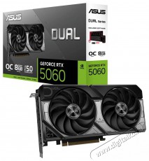 Asus DUAL GeForce RTX 5060 8G OC Iroda és számítástechnika - Számítógép tartozék - Videokártya - 523846