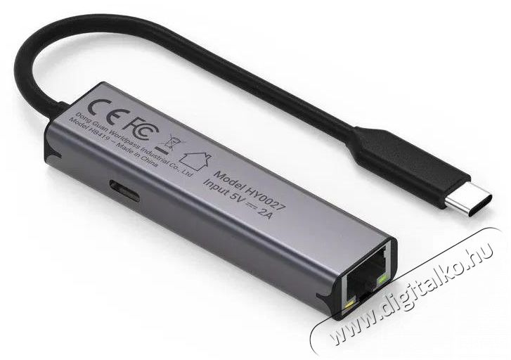 Athom Homey Pro Ethernet Adapter Iroda &eacute;s sz&aacute;m&iacute;t&aacute;stechnika - H&aacute;l&oacute;zat - Vezet&eacute;k n&eacute;lk&uuml;li adapter - 508051