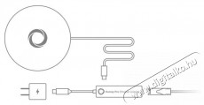 Athom Homey Pro Ethernet Adapter Iroda &eacute;s sz&aacute;m&iacute;t&aacute;stechnika - H&aacute;l&oacute;zat - Vezet&eacute;k n&eacute;lk&uuml;li adapter - 508051