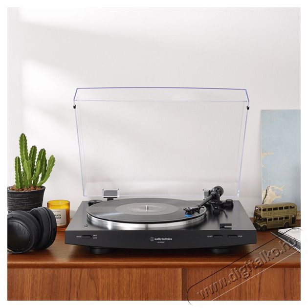 Audio-Technica AT-LP3XBTBK automata sz&iacute;jhat&aacute;sos fekete Bluetooth/bakelit lemezj&aacute;tsz&oacute; Audio-Video / Hifi / Multim&eacute;dia - Bakelit lemezj&aacute;tsz&oacute; - Bakelit lemezj&aacute;tsz&oacute; - 459097
