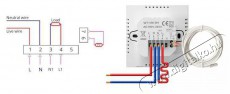 AVATTO ZWT100-16A Zigbee for Electric Heating H&aacute;ztart&aacute;s / Otthon / K&uuml;lt&eacute;r - Okos otthon - Termoszt&aacute;t - 508055