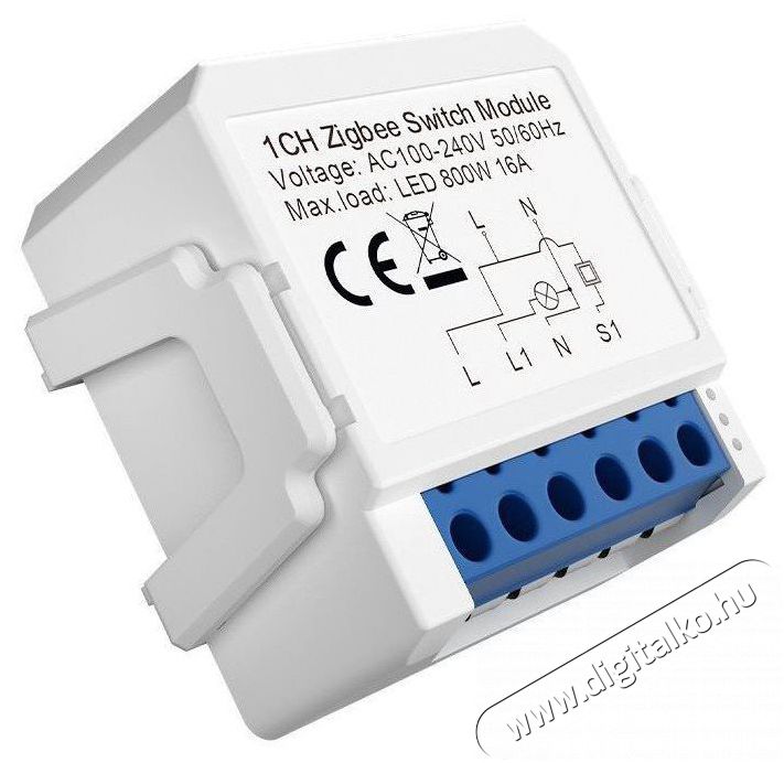 AVATTO ZWSM16 Zigbee (1-gang) H&aacute;ztart&aacute;s / Otthon / K&uuml;lt&eacute;r - Egy&eacute;b h&aacute;ztart&aacute;si term&eacute;k - 523881