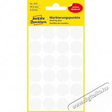 Avery 3170 18mm öntapadó 96db-os fehér jelölőpont - Egyéb - Nem forgalmazzuk ! - 391234
