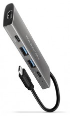 Axagon HMC-5G2 5 portos USB3.2. Gen 2 ez&uuml;stfekete HUB Iroda &eacute;s sz&aacute;m&iacute;t&aacute;stechnika - Notebook kieg&eacute;sz&iacute;tő - USB hub / eloszt&oacute; - 392364