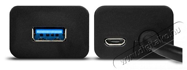 Axagon HUE-S2BL 4 portos USB3.0 gyorst&ouml;ltő hossz&uacute; k&aacute;beles HUB Iroda &eacute;s sz&aacute;m&iacute;t&aacute;stechnika - Notebook kieg&eacute;sz&iacute;tő - USB hub / eloszt&oacute; - 391672