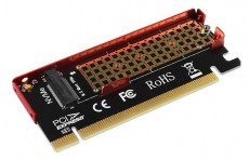 Axagon PCEM2-S PCI-Express - NVME M.2 adapter Iroda &eacute;s sz&aacute;m&iacute;t&aacute;stechnika - Adatt&aacute;rol&oacute; / merevlemez - Kieg&eacute;sz&iacute;tő - 391486