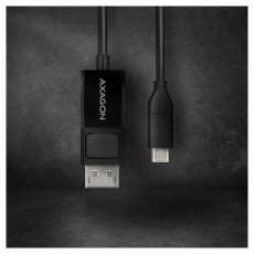 Axagon RVC-DPC USB-C - Displayport k&aacute;bel Tv kieg&eacute;sz&iacute;tők - K&aacute;bel / csatlakoz&oacute; - Csatlakoz&oacute; / eloszt&oacute; / &aacute;talak&iacute;t&oacute; - 391552