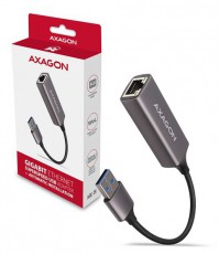 Axagon ADE-TR Type-A USB 3.2 - Gigabit Ethernet Adapter Iroda &eacute;s sz&aacute;m&iacute;t&aacute;stechnika - H&aacute;l&oacute;zat - H&aacute;l&oacute;zati kieg&eacute;sz&iacute;tő - 395308