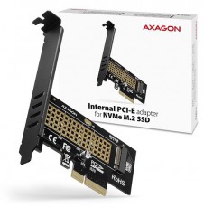 Axagon PCEM2-N PCI-Express - NVME M.2 adapter Iroda &eacute;s sz&aacute;m&iacute;t&aacute;stechnika - Adatt&aacute;rol&oacute; / merevlemez - Kieg&eacute;sz&iacute;tő - 395381