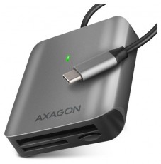 Axagon CRE-S3C USB-C 3.2 SD/microSD/CF k&uuml;lső k&aacute;rtyaolvas&oacute; - Mem&oacute;ria k&aacute;rtya / Pendrive - K&aacute;rtya olvas&oacute; - 453166
