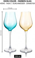 B.BOHEMIAN DION prosecco / pezsgőspoh&aacute;r szett - 250 ml, Blue, 4 db Konyhai term&eacute;kek - Konyhai eszk&ouml;z - K&eacute;szlet / szett - 523900
