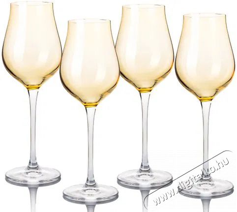B.BOHEMIAN DION prosecco / pezsgőspoh&aacute;r szett - 250 ml, Yellow, 4 db Konyhai term&eacute;kek - Konyhai eszk&ouml;z - K&eacute;szlet / szett - 523902