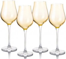 B.BOHEMIAN DION prosecco / pezsgőspoh&aacute;r szett - 250 ml, Yellow, 4 db Konyhai term&eacute;kek - Konyhai eszk&ouml;z - K&eacute;szlet / szett - 523902