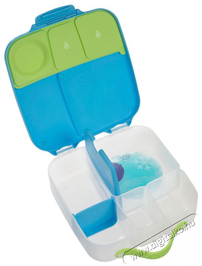 B.Box Snack box, nagy - k&eacute;k/z&ouml;ld Konyhai term&eacute;kek - Ed&eacute;ny - &Eacute;telt&aacute;rol&oacute; - 529264