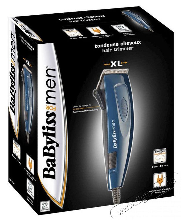 Babyliss E695E vezet&eacute;kes hajny&iacute;r&oacute; Sz&eacute;ps&eacute;g&aacute;pol&aacute;s / Eg&eacute;szs&eacute;g - Haj&aacute;pol&aacute;s - Haj / szak&aacute;ll v&aacute;g&oacute;, ny&iacute;r&oacute; - 300847