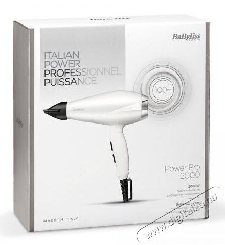 Babyliss 6704WE Power Pro 2000 hajsz&aacute;r&iacute;t&oacute; Sz&eacute;ps&eacute;g&aacute;pol&aacute;s / Eg&eacute;szs&eacute;g - Haj&aacute;pol&aacute;s - Hajsz&aacute;r&iacute;t&oacute; - 364916
