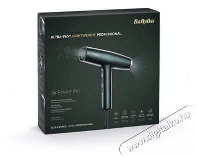 Babyliss D6555DE Air Power Pro Ionos z&ouml;ld-arany hajsz&aacute;r&iacute;t&oacute; Sz&eacute;ps&eacute;g&aacute;pol&aacute;s / Eg&eacute;szs&eacute;g - Haj&aacute;pol&aacute;s - Hajsz&aacute;r&iacute;t&oacute; - 502323
