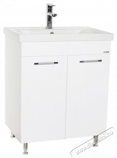 Badenmob 054 b&uacute;toralap &eacute;s mosd&oacute;kagyl&oacute;, festett MDF front, oldalfalak forg&aacute;cslap, 60 cm, f&eacute;nyes feh&eacute;r - H&aacute;ztart&aacute;s / Otthon / K&uuml;lt&eacute;r - Egy&eacute;b h&aacute;ztart&aacute;si term&eacute;k - 536068