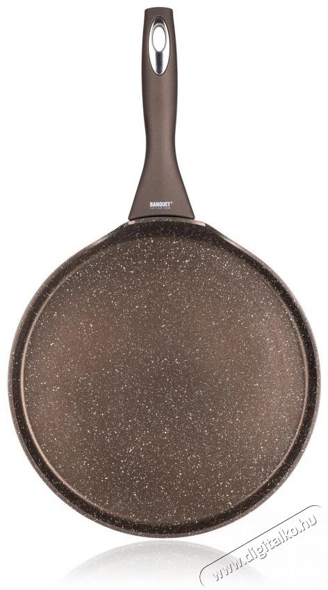 BANQUET PREMIUM tapad&aacute;smentes palacsintas&uuml;tő, s&ouml;t&eacute;tbarna 24 x 1,6 cm Konyhai term&eacute;kek - Ed&eacute;ny - Serpenyő - 504324