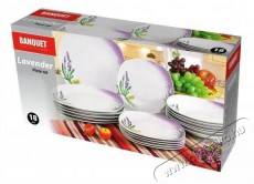 BANQUET &eacute;tkezők&eacute;szlet 18db LAVENDER A02563 Konyhai term&eacute;kek - &Eacute;tk&eacute;szlet - T&aacute;ny&eacute;r k&eacute;szlet - 504698