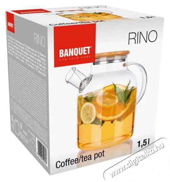 BANQUET RINO &uuml;veg, 1,5 l Konyhai term&eacute;kek - Ed&eacute;ny - Te&aacute;skanna - 524286