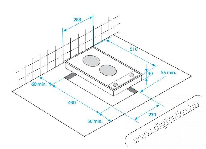 Beko HDCE32201X elektromos főzőlap Konyhai term&eacute;kek - S&uuml;tő-főzőlap, tűzhely (be&eacute;p&iacute;thető) - Elektromos főzőlap (be&eacute;p&iacute;thető) - 303232