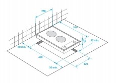 Beko HDCE32201X elektromos főzőlap Konyhai term&eacute;kek - S&uuml;tő-főzőlap, tűzhely (be&eacute;p&iacute;thető) - Elektromos főzőlap (be&eacute;p&iacute;thető) - 303232