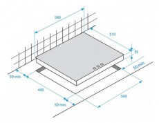 Beko HIC64403T elektromos főzőlap Konyhai term&eacute;kek - S&uuml;tő-főzőlap, tűzhely (be&eacute;p&iacute;thető) - Elektromos főzőlap (be&eacute;p&iacute;thető) - 303227