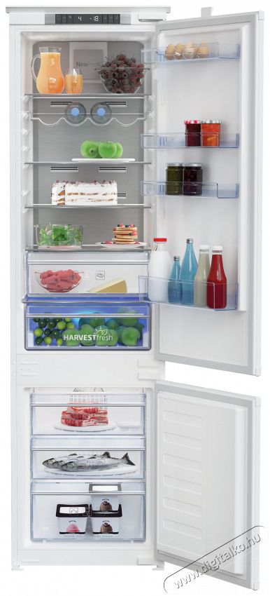 Beko BCNA306E4SN Be&eacute;p&iacute;thető kombi hűtő Konyhai term&eacute;kek - Hűtő, fagyaszt&oacute; (be&eacute;p&iacute;thető) - Alulfagyaszt&oacute;s kombin&aacute;lt hűtő - 494515