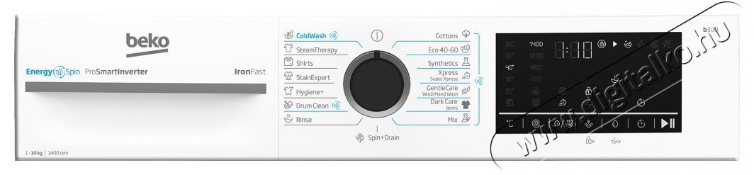 Beko BM3WFU410415WB el&ouml;lt&ouml;ltős mos&oacute;g&eacute;p H&aacute;ztart&aacute;s / Otthon / K&uuml;lt&eacute;r - Mos&oacute;g&eacute;p / sz&aacute;r&iacute;t&oacute;g&eacute;p - El&ouml;lt&ouml;ltős norm&aacute;l (60cm-ig) mos&oacute;g&eacute;p - 499775